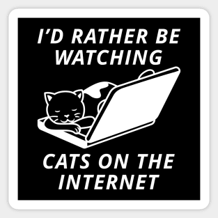 Cats On The Internet Sticker